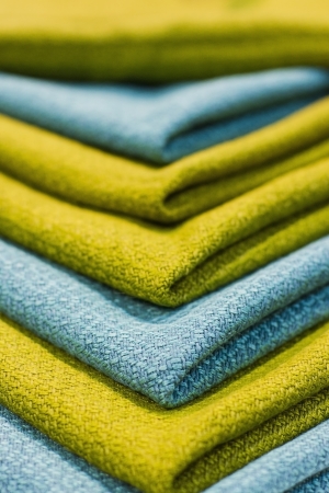 color tone texture of thai fabric.の写真素材
