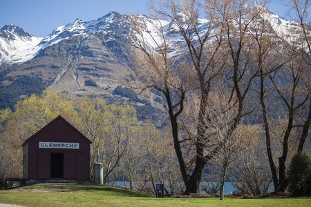 Glenorchy is a small town but beautiful landscape. A tourism must see.の写真素材
