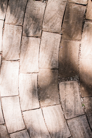 Brick road texture の写真素材
