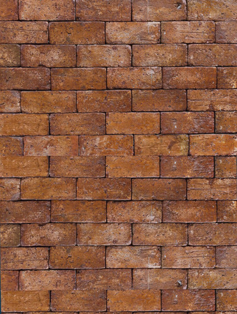 Background of brick wall textureの写真素材