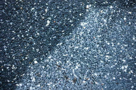 old small stone wall texture  background , blue color