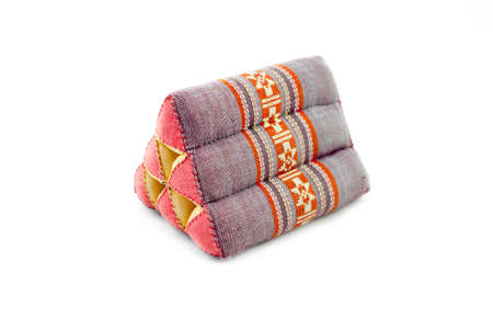 Pillows local north thailand white background.の写真素材