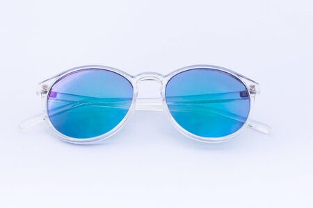 Object sunglasses isolated on the white.