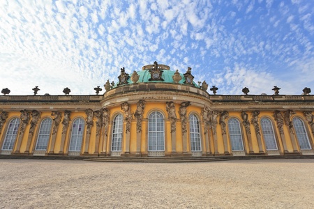 Sanssouci palace, Potsdam, Germanyのeditorial素材