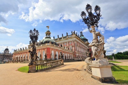 New Palace in Sanssouci Park, Potsdam, Germanyのeditorial素材