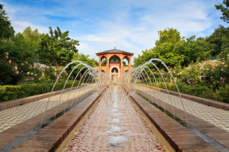 Europe style gardenの写真素材