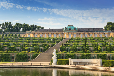 Sanssouci Palace, Potsdam, Germanyのeditorial素材