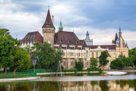 Vajdahunyad castle - Budapest - Hungaryのeditorial素材