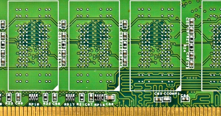 the close up of DDRIII ram