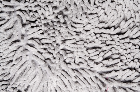the microfiber cloth to wipe your feetの写真素材