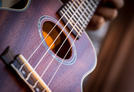 closed up ukulele