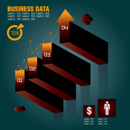business growthのイラスト素材