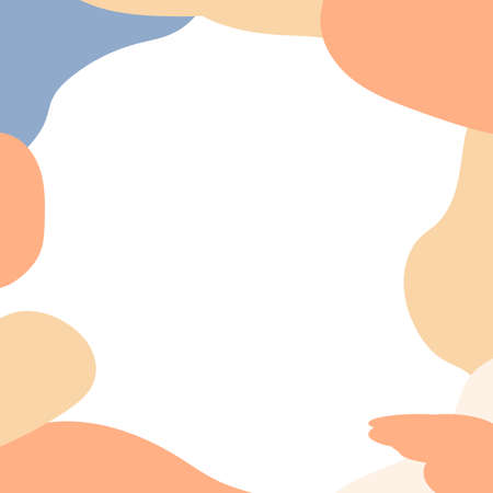 hand drawn abstract background with pastel colors vectorのイラスト素材