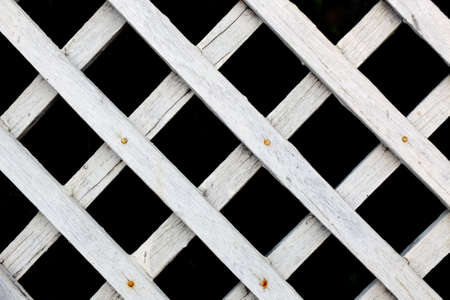 the white wood fenceの写真素材