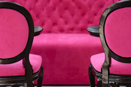 Decorative chairs  in a houseの写真素材