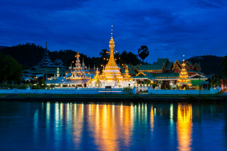 Mae hongson Thailandの写真素材