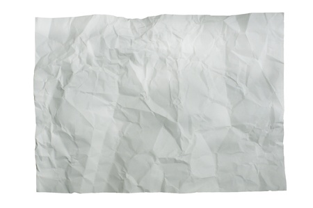 Wrinkled paperの写真素材