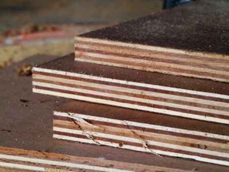Pressed wooden