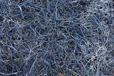 Charcoal straw rice.
