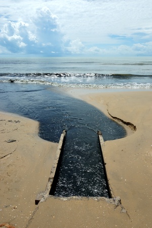 Black Sea, Wastewater from the industry.
Global warming.の写真素材