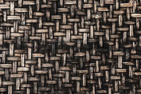 Old bamboo weave background.