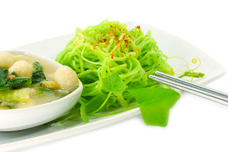 Japanese noodlesの写真素材