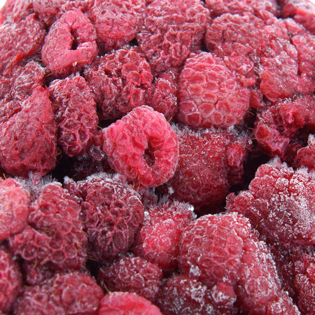Raspberry frozen berries 