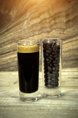 espresso coffeeの写真素材