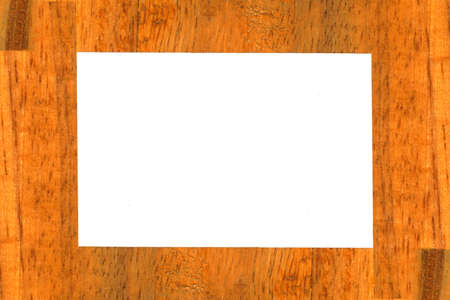 Paper on wood floor