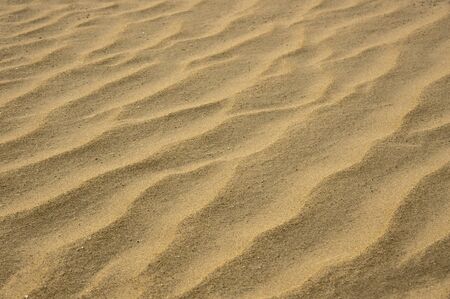 closeup of sand pattern of a beach in the summerの写真素材