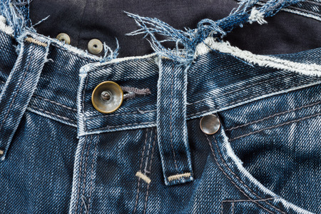 Close up of Old jeans.の写真素材