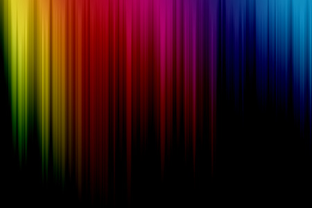 Spectrum abstract color on the black backgroundの写真素材