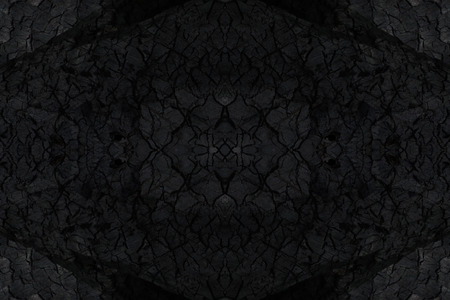 Details on the surface of charcoal.の写真素材