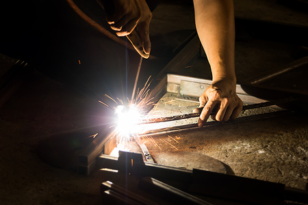 Welders Connecting the steel industry