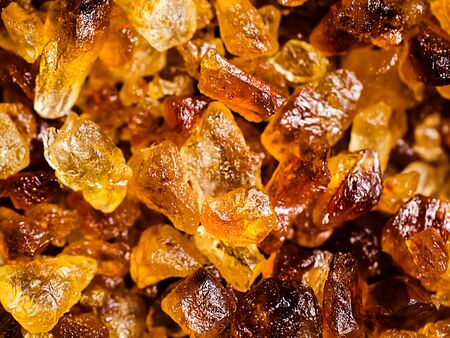 Defocused Sugar gravel background.の写真素材