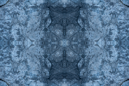 Close up textured of blue stone background.
