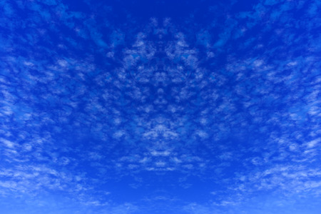Blue sky background with white clouds.の写真素材