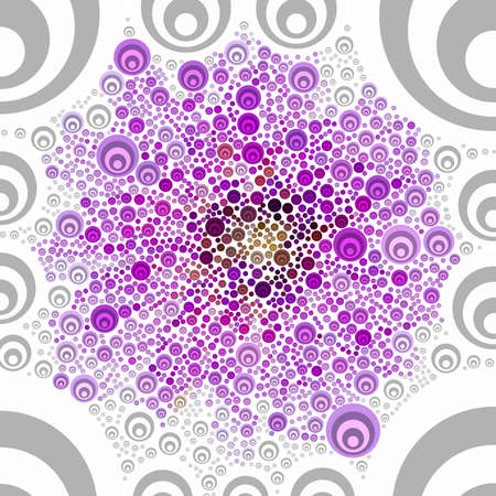 Abstract circle color on white background.の写真素材