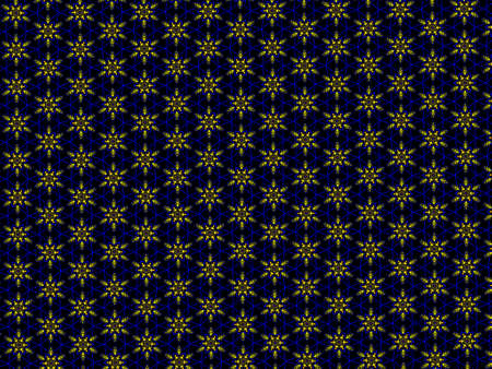 Abstract pattern on black background.の写真素材