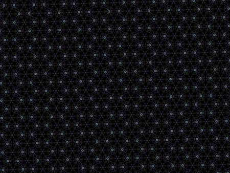 Abstract pattern on black background.