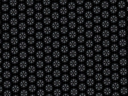 Abstract pattern on black background.の写真素材