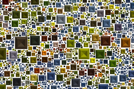 Abstract vignette square color on white background.の写真素材