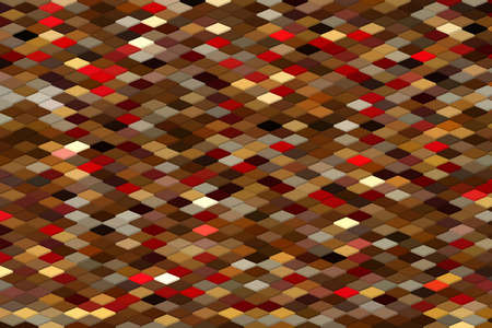 Abstract flat square background in earth tone color.の写真素材