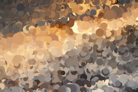 Abstract vignette brown circle background.の写真素材