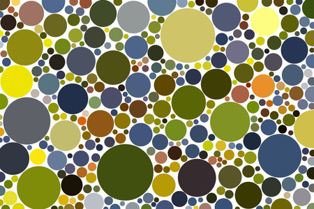 Abstract circle color on white background.の写真素材