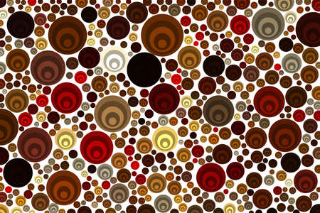 Abstract circle color on white background.の写真素材