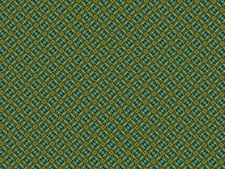 Abstract yellow and blue line pattern image background.の写真素材
