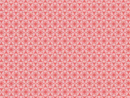 Abstract red line pattern image on white background.の写真素材