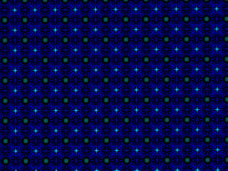Abstract blue line pattern image on black background.の写真素材