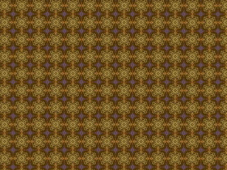 Abstract yellow and violet color line pattern on brown background.の写真素材
